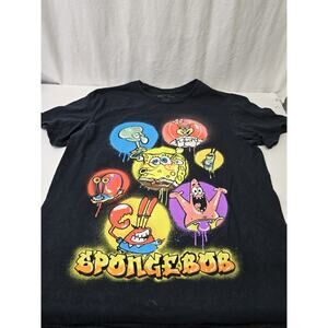 VTG Spongebob Squarepants T-Shirt Medium Nickelodeon Y2k